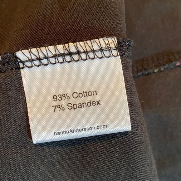 Hannah Anderson Sz 140 (US 10) Floral Black Dress - Picture 4 of 9